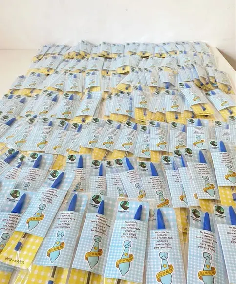 Cartão com Caneta- Dia dos Pais