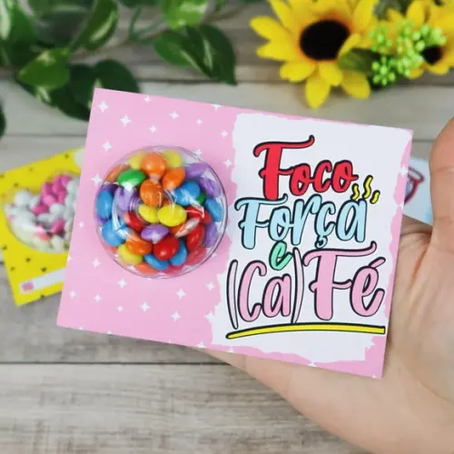 Cartão com Coloreti (docinhos)- Ano Novo