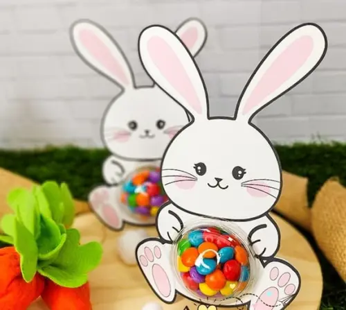Cartão com Coloreti (docinhos)- Páscoa