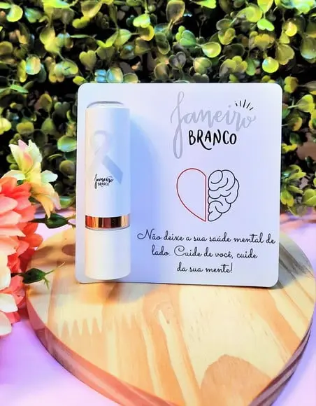 Cartão com Hidratante de Cacau- Janeiro Branco