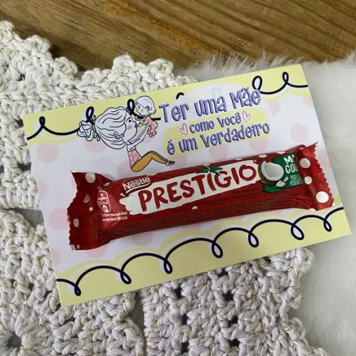 Cartão com Prestígio 33g- Dia das Mães