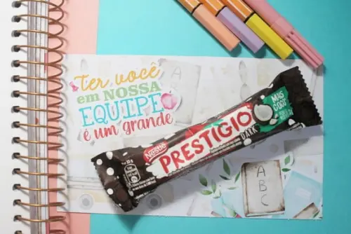 Cartão com Prestígio 33g- Dia dos Professores