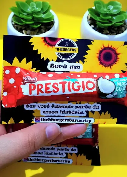Cartão com Prestígio 33g- Mimo
