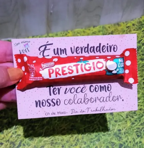Cartão com Prestígio 33g- Enfermagem