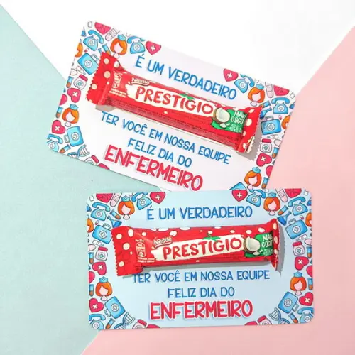 Cartão com Prestígio 33g- Enfermagem