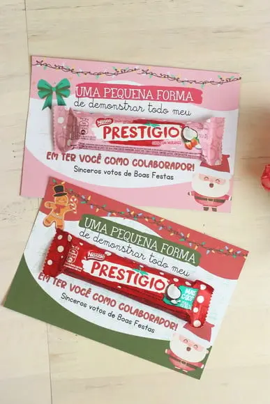 Cartão com Prestígio 33g- Mimo de Natal