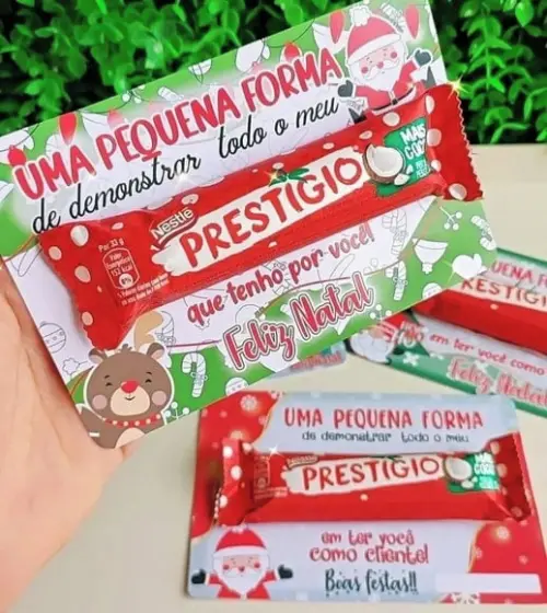 Cartão com Prestígio 33g- Natal