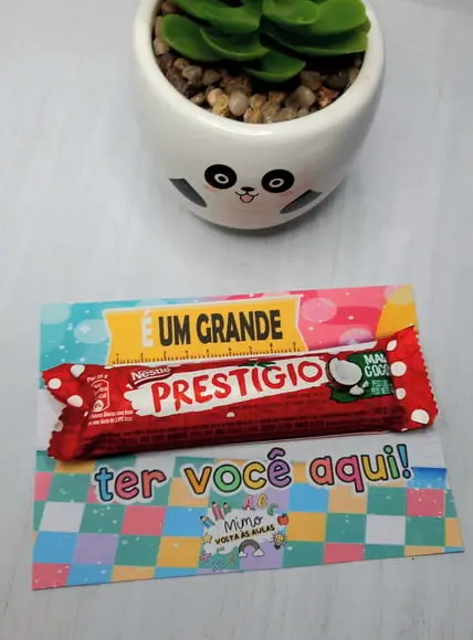 Cartão com Prestígio 33g- Volta as Aulas