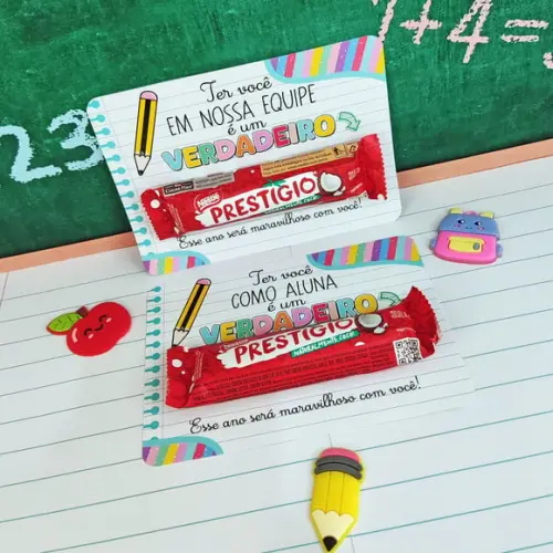 Cartão com Prestígio 33g- Volta as Aulas