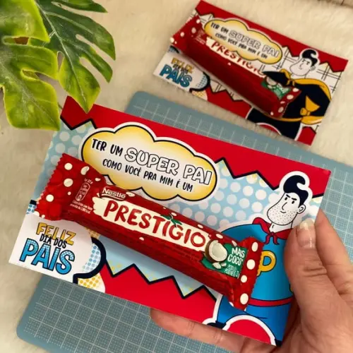 Cartão com Prestígio- Dia dos Pais