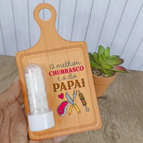 Cartão com Sal Grosso- Dia dos Pais