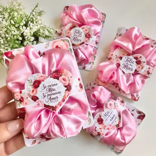 Cartão com Xuxinha Scrunch- Dia das Mães