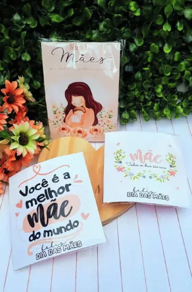 Cartão com Xuxinha Scrunch- Dia das Mães