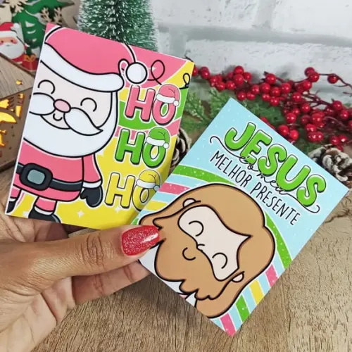 Cartão Mini Album de Natal