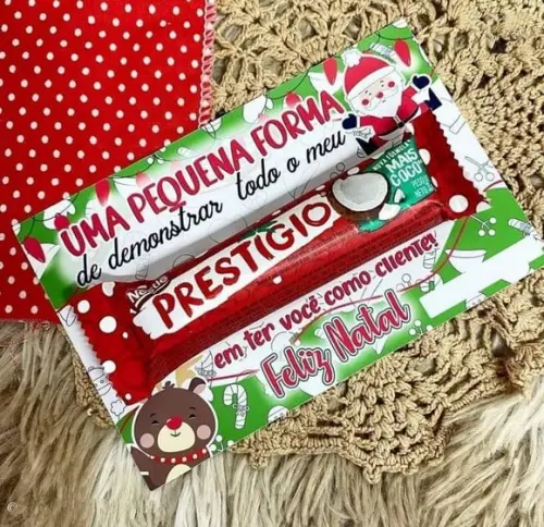 Cartão Natal + Prestígio