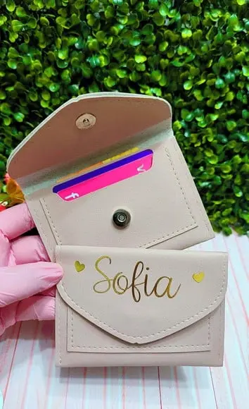 Carteira Personalizada- Dia das Mães