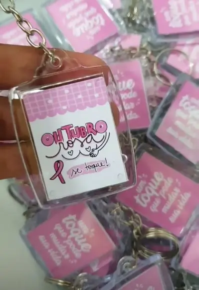 Chaveirinho- Outubro Rosa