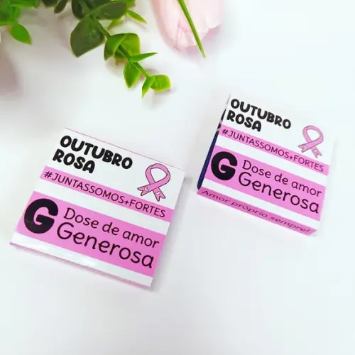 Chiclete Outubro Rosa