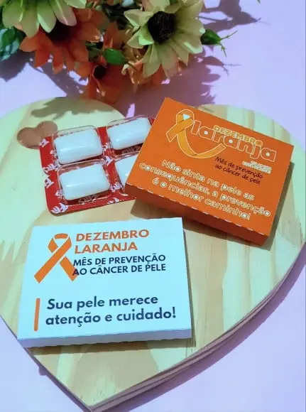 Chiclete- Dezembro Laranja