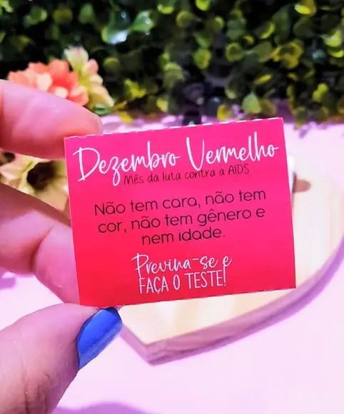 Chiclete- Dezembro Vermelho