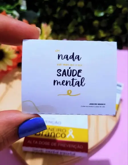 Chiclete- Janeiro Branco