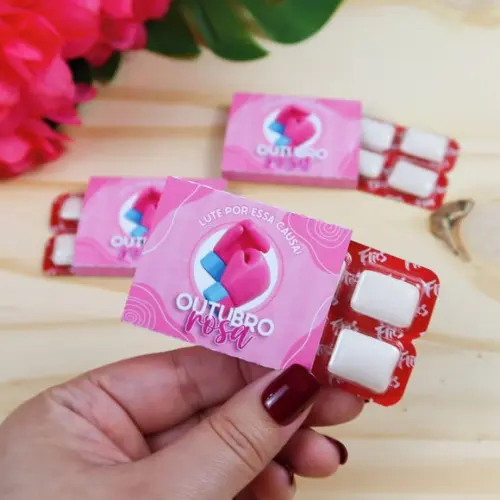 Chiclete- Outubro Ros