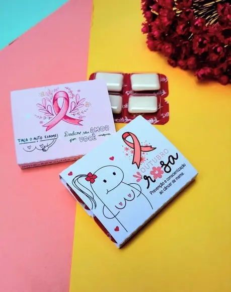 Chiclete- Outubro Rosa