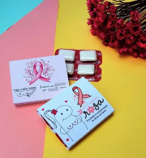 Chiclete- Outubro Rosa
