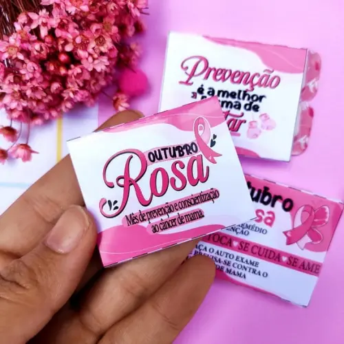 Chiclete- Outubro Rosa