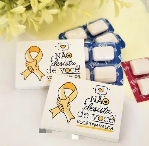 Chiclete- Setembro Amarelo