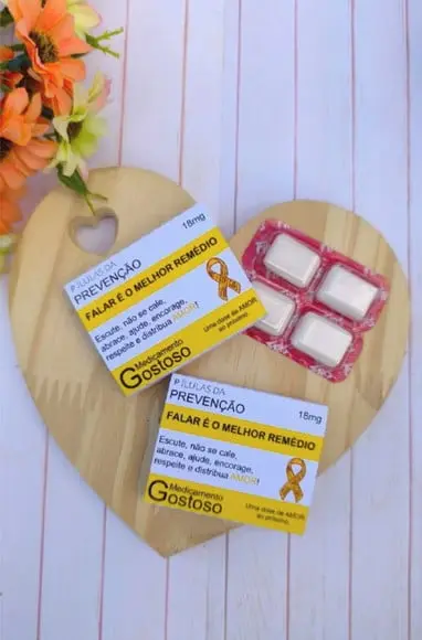 Chiclete- Setembro Amarelo