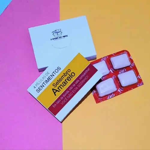 Chiclete- Setembro Amarelo
