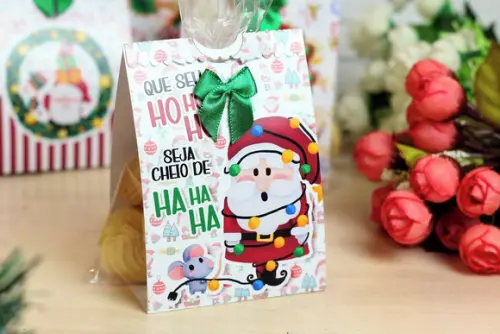 Cinta (porta Doces/biscoitos)- Natal