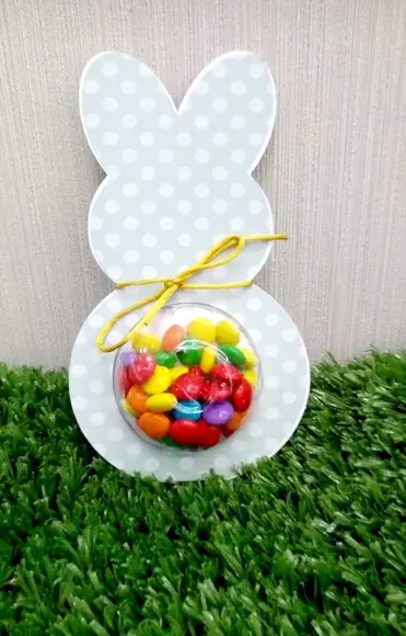 Coelhinho com Coloreti- Páscoa