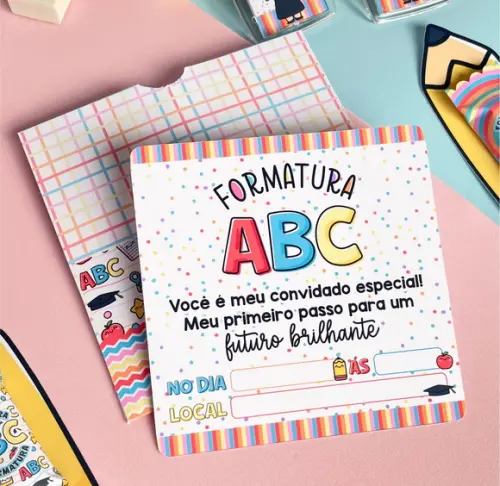 Convite- Formatura Abc