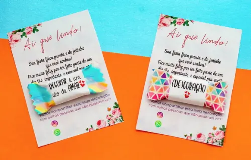 DECORADORA- Card com Balinha