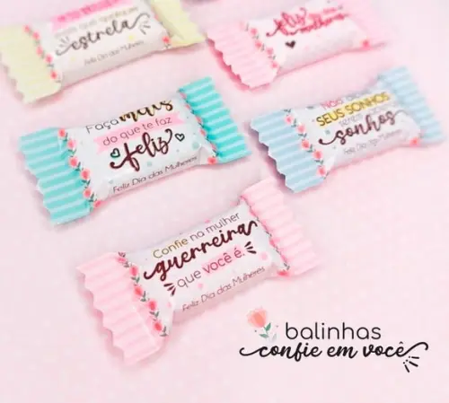 DIA DA MULHER- BALINHAS