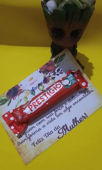 Dia da Mulher- Cartão com Prestígio 33g