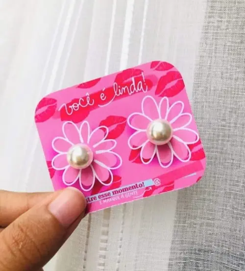 Dia da Mulher- Tag com Brinco