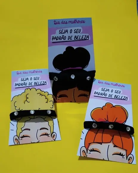DIA DA MULHER- Tag com Xuxinha