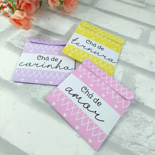 Dia das Mães- Envelope com Chá