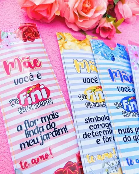Envelope Fini Tubo- Dia das Mães