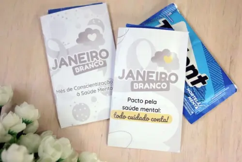 Envelope com Trident- Janeiro Branco