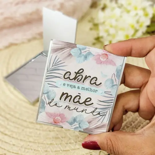 Espelhinho de Bolsa- Dia das Mães