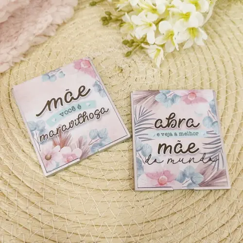 Espelhinho de Bolsa- Dia das Mães