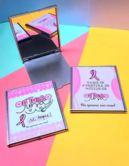 Espelhinho- Outubro Rosa