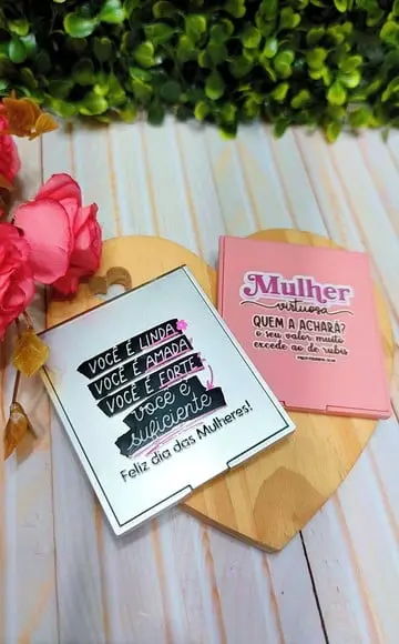 Espelho de Bolsa- Dia da Mulher