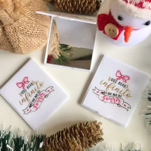 Espelho de Bolsa- Mimo Natal