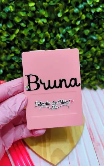 Estojo com 5 Mini Pincéis de Maquiagem - Dia das Mães