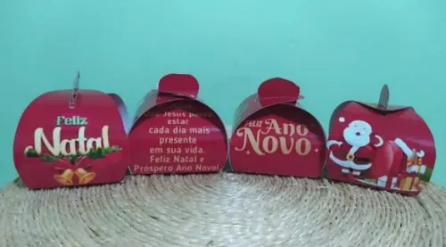 Feliz Ano Novo- Porta Bombom Com Bombom
